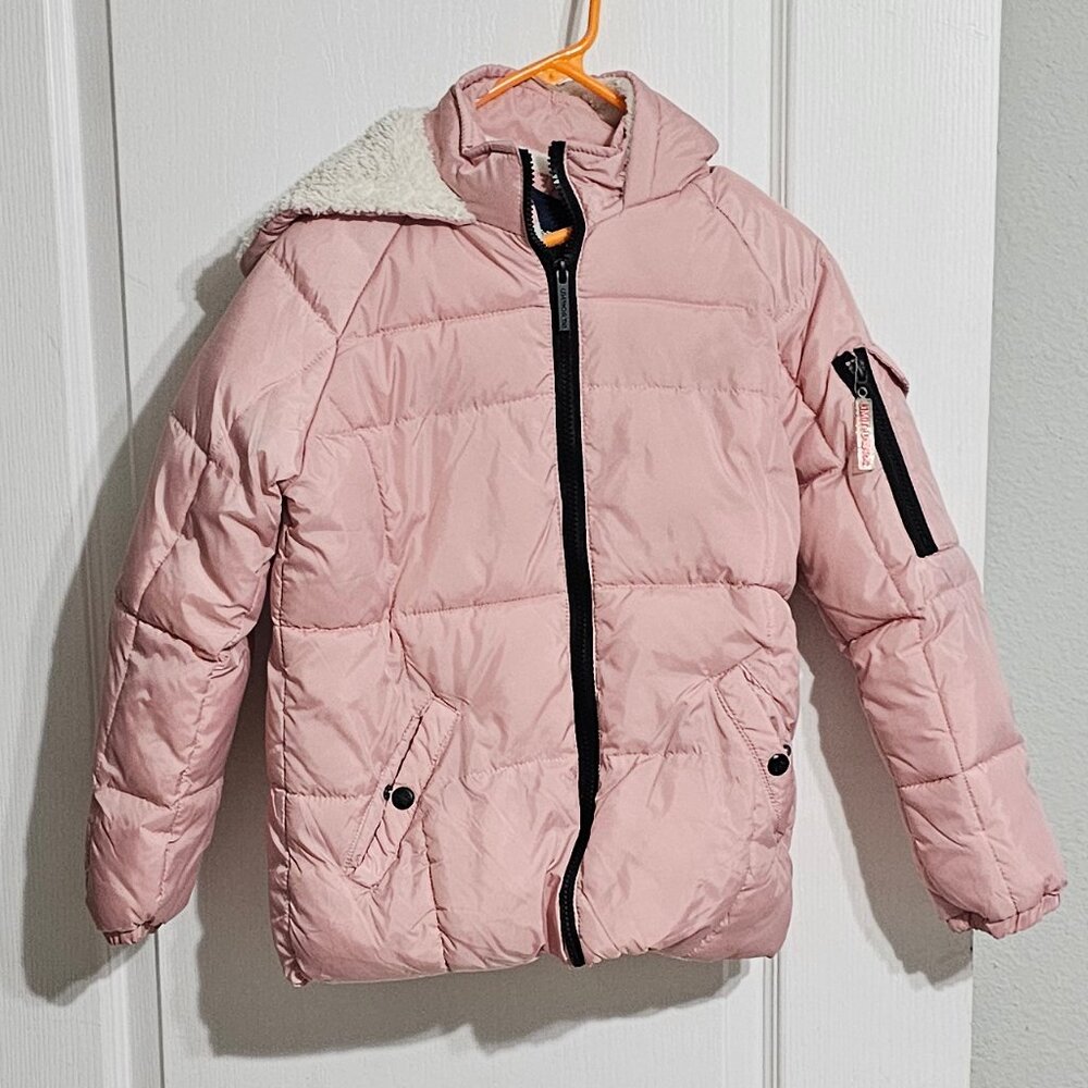 💖 Limited Too Pink Puffer Jacket | Girls Size 7/8 | Cozy & Cute Winter Coat ❄️✨